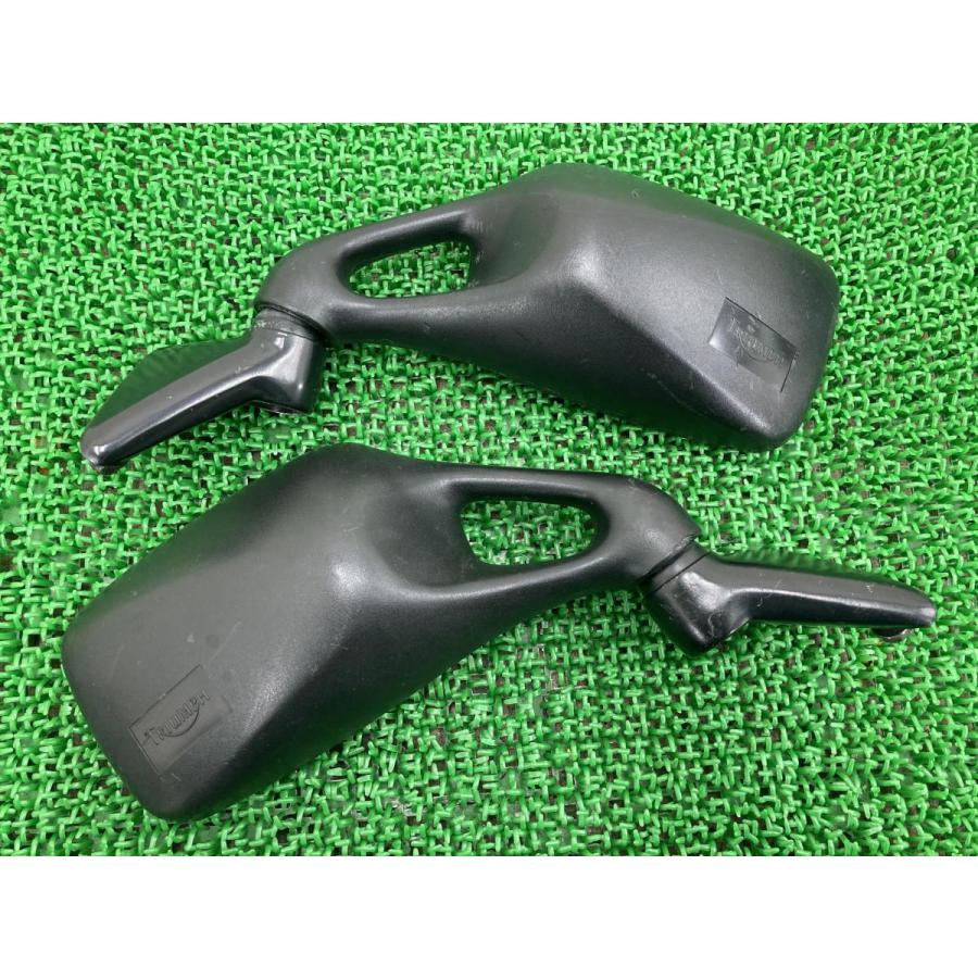 スプリントST ミラー 左右 トライアンフ(TRIUMPH) 純正 トライアンフ 割れ欠け無し 品薄 希少品 スプリント900 【中古】 4 スプリントST ミラー 左右 トライアンフ(TRIUMPH) 純正 中古 バイク