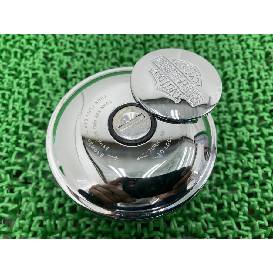 タンクキャップ 61100119 ハーレー 純正 中古 バイク 部品 鍵無し