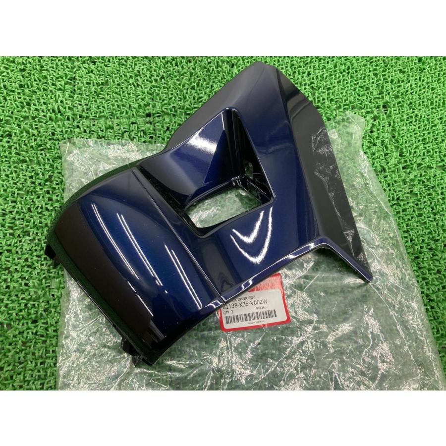 PCX150 インナーカバーアウター 右 在庫有 即納 ホンダ 純正 新品 バイク 部品 在庫有り 即納可 パールダークアッシュブルー 車検 Genuine 22