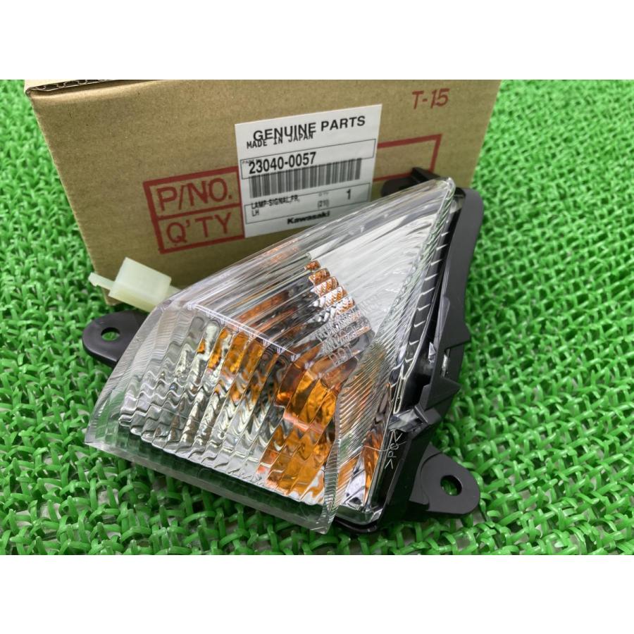 NinjaZX-14R フロントウインカー 左 カワサキ 純正 新品 バイク 部品 Ninja650 1400GTR Z1000 NinjaZX-10R NinjaZX-6R 廃盤 67 カワサキ（Kawasaki） NinjaZX-14R フロントウインカー 左 純正 新品