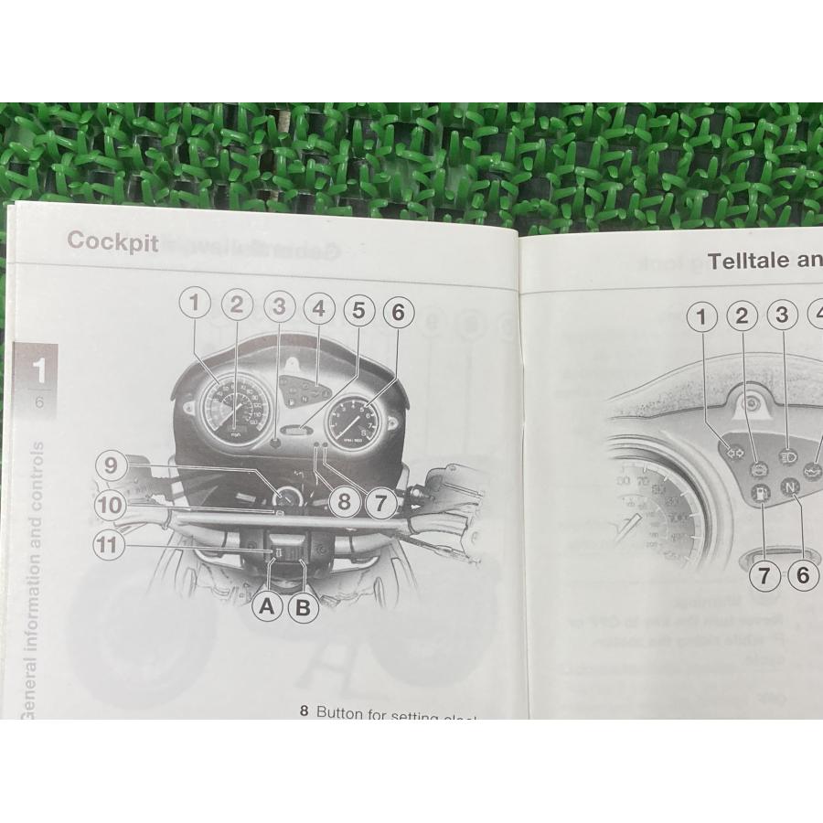F650GS F650GSダカール 取扱説明書 4版 BMW 正規 中古 バイク 整備書 