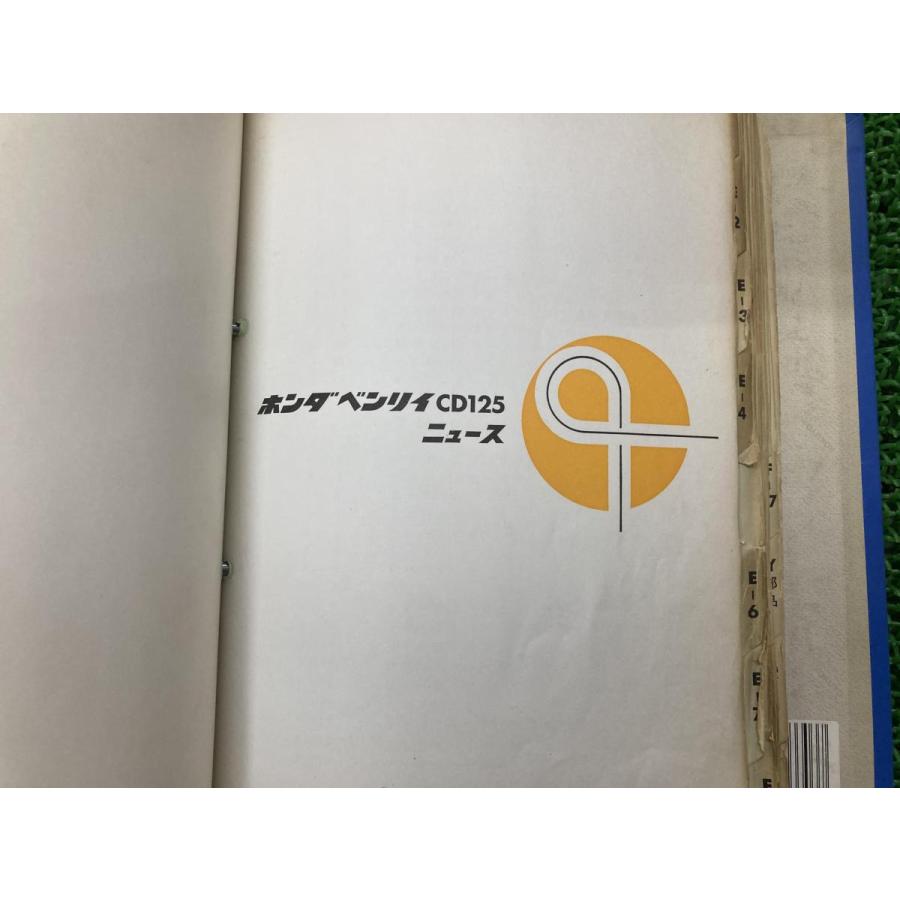 ホンダ（HONDA） ベンリイ パーツリスト 正規 中古 バイク 整備書