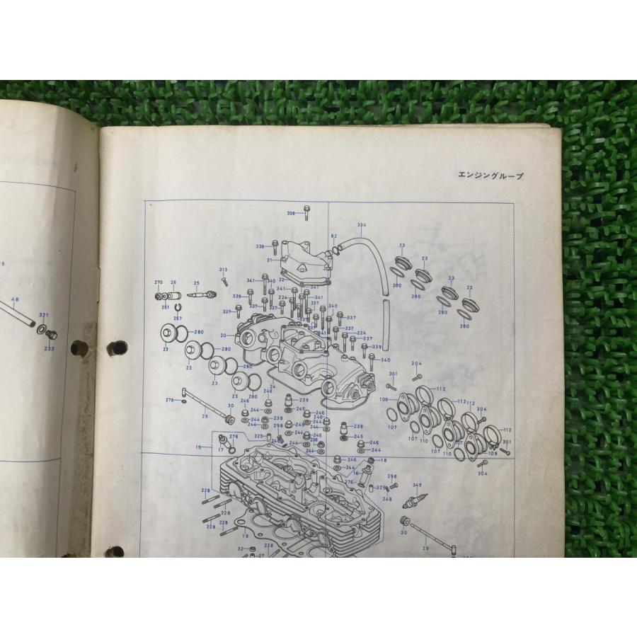 ホンダ（HONDA） ドリーム400 パーツリスト 3版 正規 中古 バイク 整備