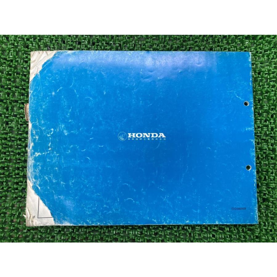 ホンダ（HONDA） タクト タクトフルマーク パーツリスト 3版 正規 中古