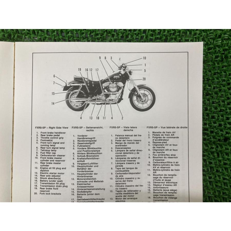 Harley Davidson（ハーレー・ダビッドソン） オーナーズマニュアル
