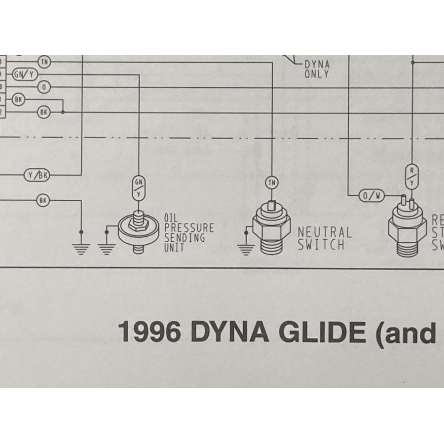 DYNA-GLIDE サービスマニュアル ハーレー 正規 中古 バイク 整備書