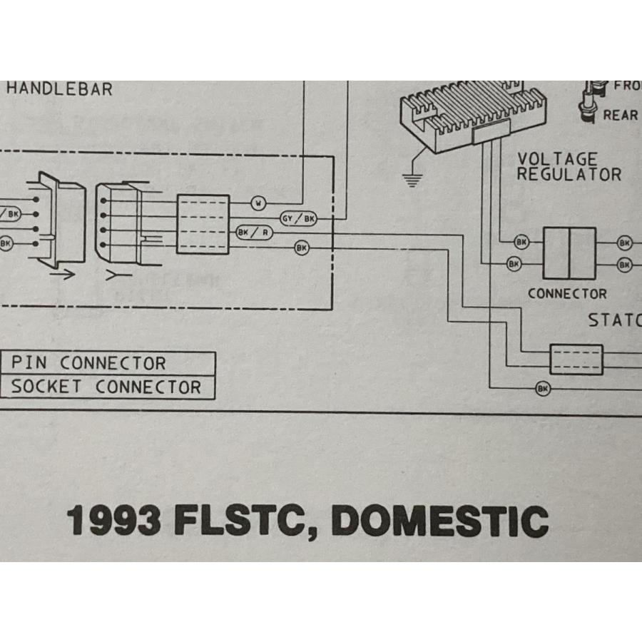 FX ソフテイル サービスマニュアル ハーレー 正規 中古 バイク 整備書 配線図有り SOFTAIL 1993年モデル 車検 整備情報
