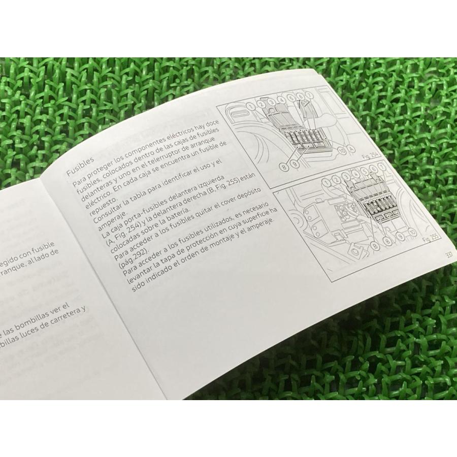 パニガーレV4 取扱説明書 1版 ドゥカティ 正規 中古 バイク 整備書