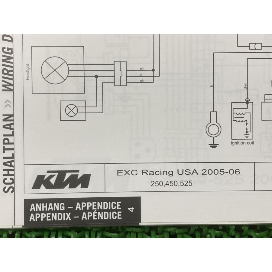 SX SX-F XC EXCレーシング サービスマニュアル KTM 正規 中古 バイク