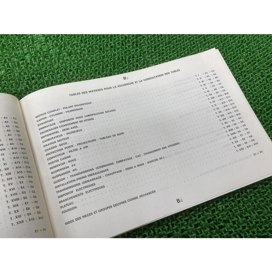 エイプTM-P602 パーツリスト ピアジオ 正規 中古 バイク 整備書