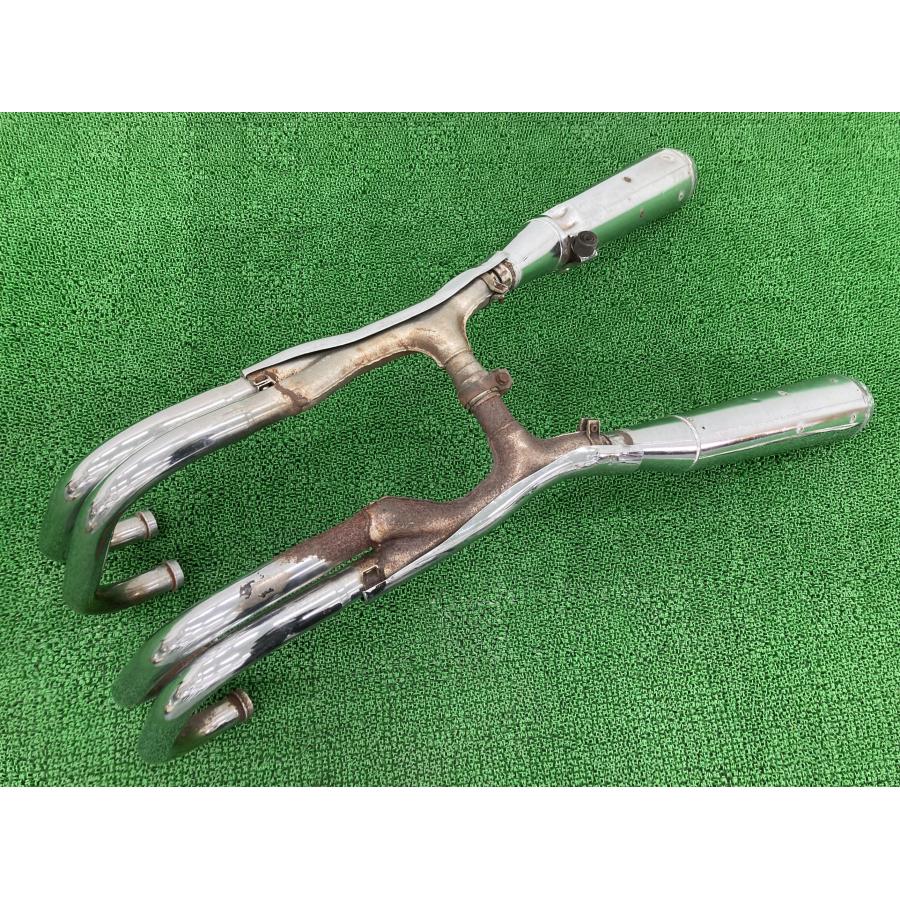【美品】ゼファー1100 純正マフラー （左）K296 カワサキ（Kawasaki） ゼファー1100 マフラー K296 純正 中古 バイク