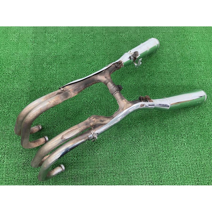 【美品】ゼファー1100 純正マフラー （左）K296 カワサキ（Kawasaki） ゼファー1100 マフラー K296 純正 中古 バイク