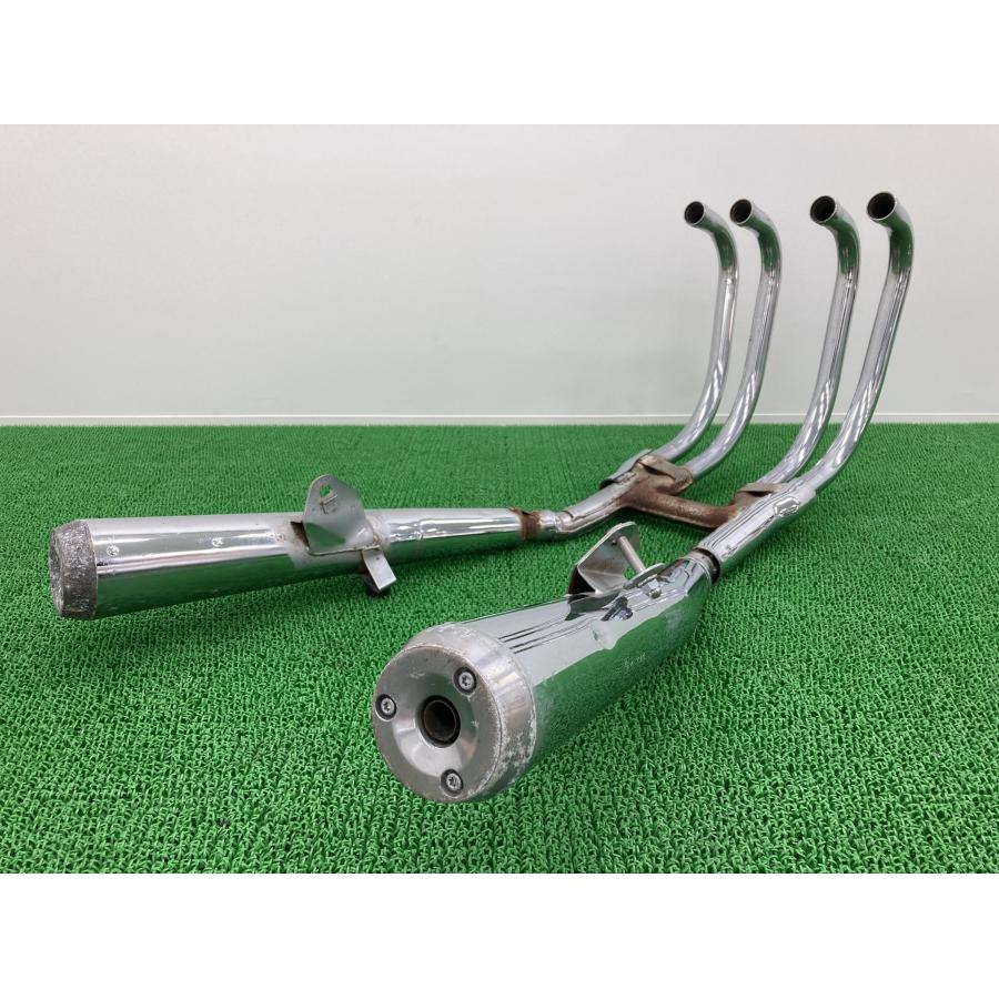 ゼファー750 マフラー K273/M043 カワサキ 純正 バイク 部品 ZR750C K273 M031 フルエキ 機能的問題なし 車検 Genuine 【中古】 38 カワサキ（Kawasaki） ゼファー750 マフラー K273/M043 純正 中古