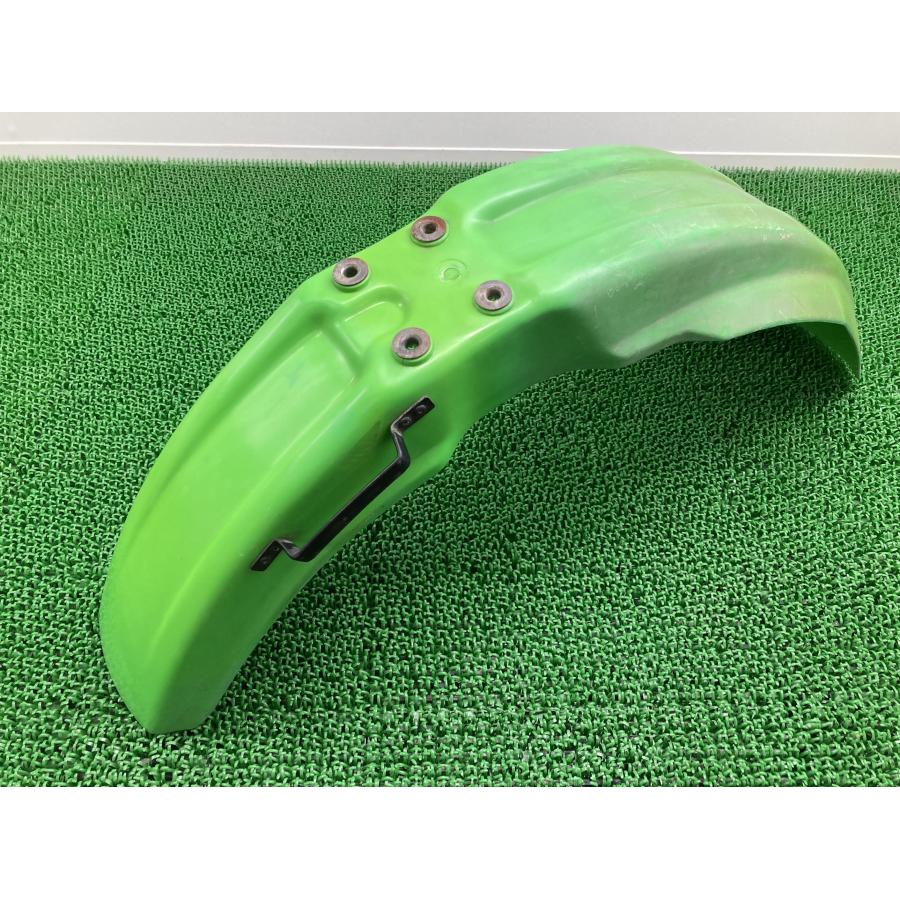 カワサキ（Kawasaki） KDX250SR フロントフェンダー 緑 35004-1233