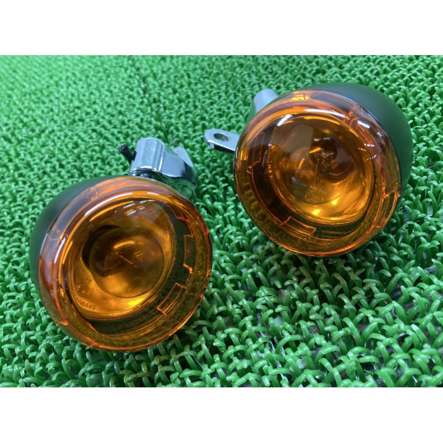 FXSB1580 フロントウインカー 左右 ハーレー 純正 中古 バイク 部品