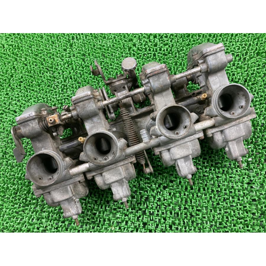 Z400FX キャブレター 1G 2 1302 カワサキ 純正 中古 バイク 部品 KZ400E 割れ欠け無し 修復素材に ノーマル戻しに そのまま使える 72 カワサキ（Kawasaki） Z400FX キャブレター 1C 1 1302 純正 中古