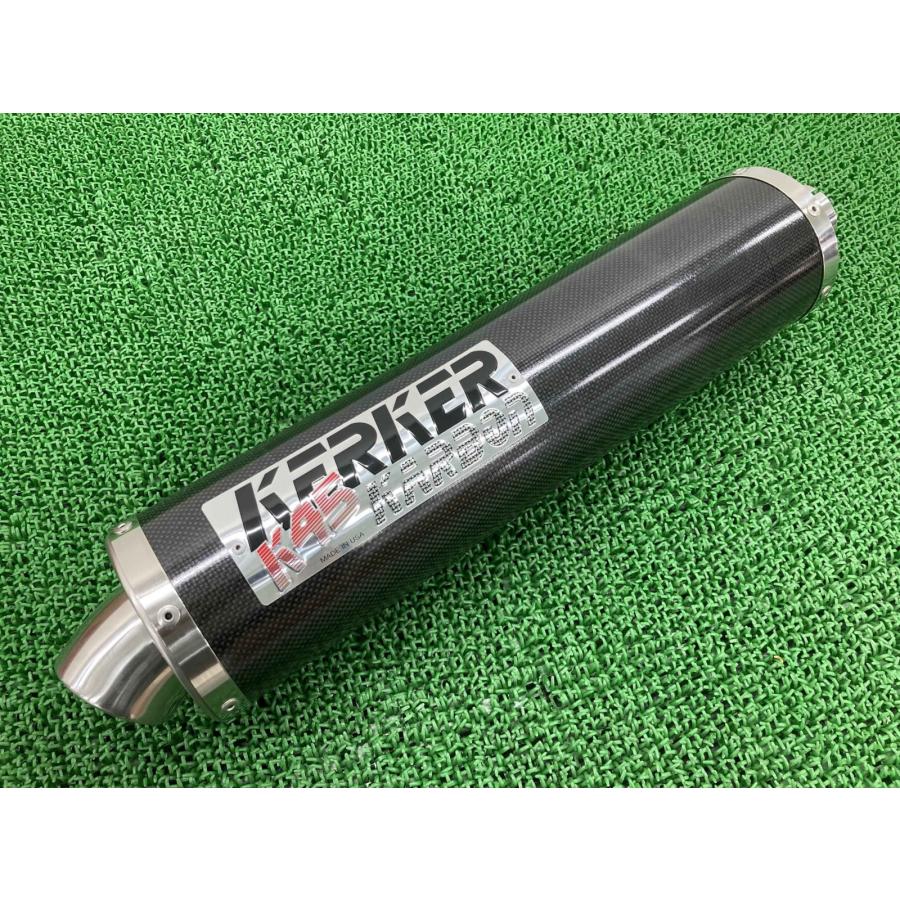 KERKER マフラーサイレンサー 内径63ミリ使用感あり KERKER製 サイレンサーマフラー 171-20180 社外 新品 バイク