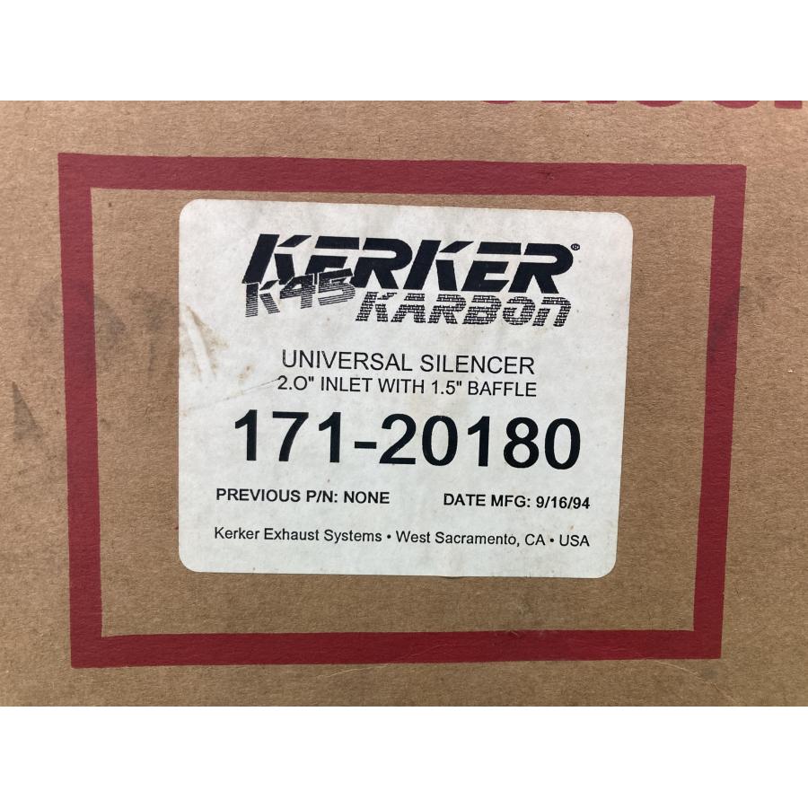 KERKER製 サイレンサーマフラー 171-20180 社外 新品 バイク 部品 K45