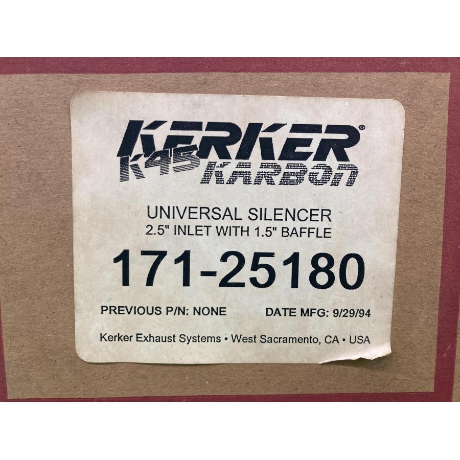 KERKER製 サイレンサーマフラー 171-25180 在庫有 即納 社外 新品