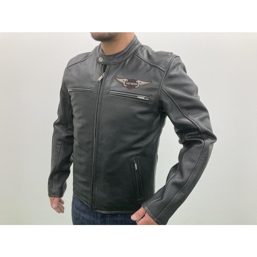 Harley-Davidson ハーレーダビッドソン ライダース　ジャケット Harley Davidson（ハーレー・ダビッドソン） レザージャケット 97096