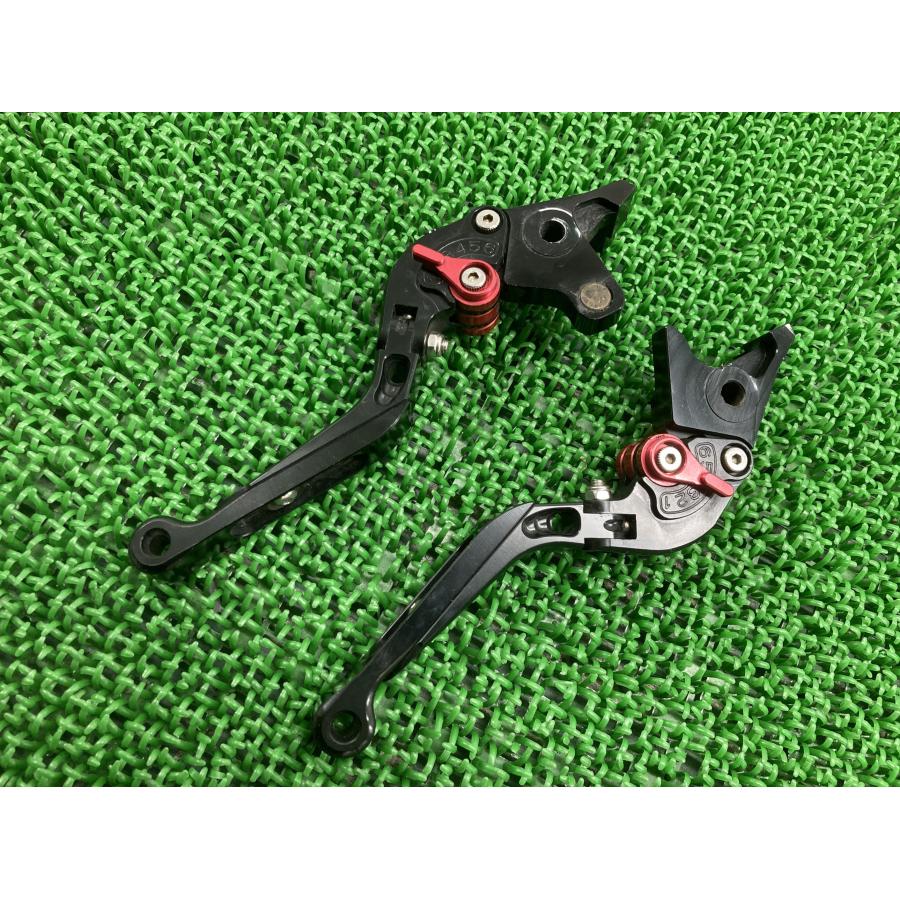 ZRX1100 レバー 左右 社外 バイク 部品 ZRT10C 可倒式アルミビレットレバー ブレーキレバー クラッチレバー 品薄 希少品 【中古】 58 ZRX1100 レバー 左右 社外 中古 バイク 部品 ZRT10C 可倒式アルミ
