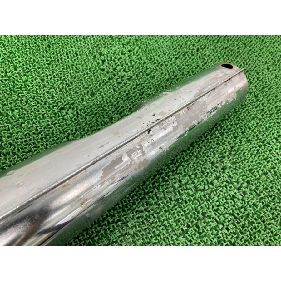 KH400 マフラー 左右 社外 中古 バイク 部品 S3 ケッチ スチール チャンバー 2スト3気筒 カスタム素材に rS KH400 マフラー 左右 社外 中古 バイク 部品 S3 ケッチ スチール