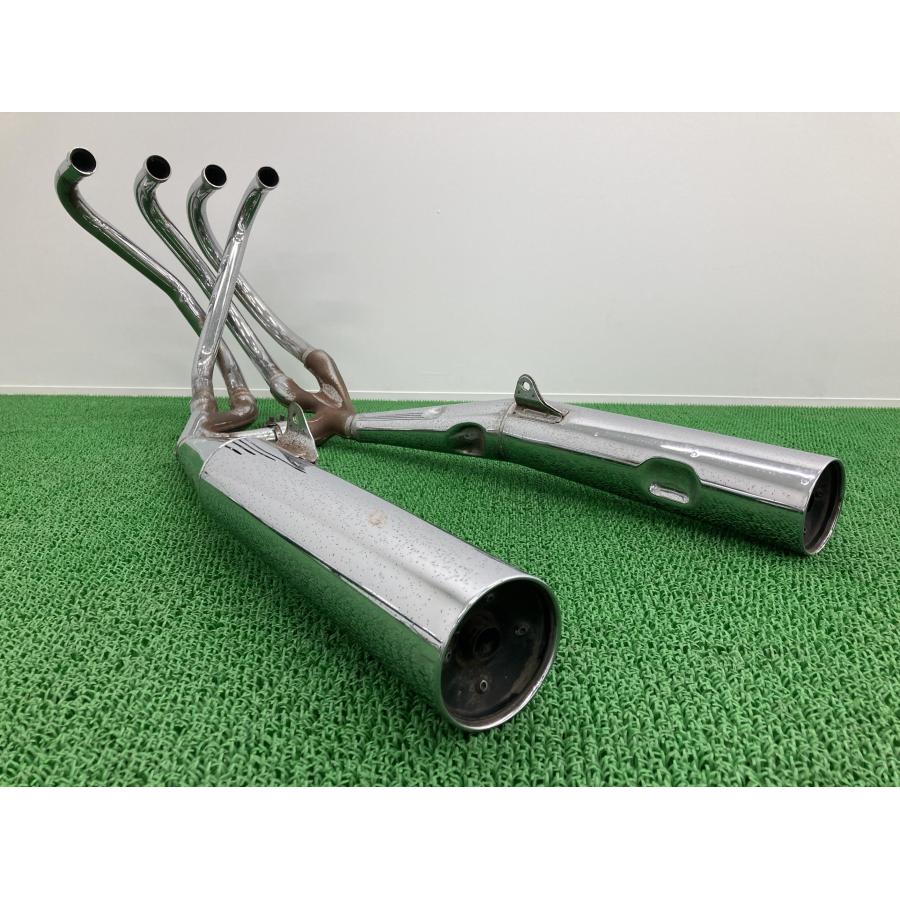 CBX400F マフラー MA6 ホンダ 純正 バイク 部品 NC07 当時物 コケキズ無し 品薄 希少品 車検 Genuine 【中古】 98 ホンダ（HONDA） CBX400F マフラー MA6 純正 中古 バイク 部品 NC07