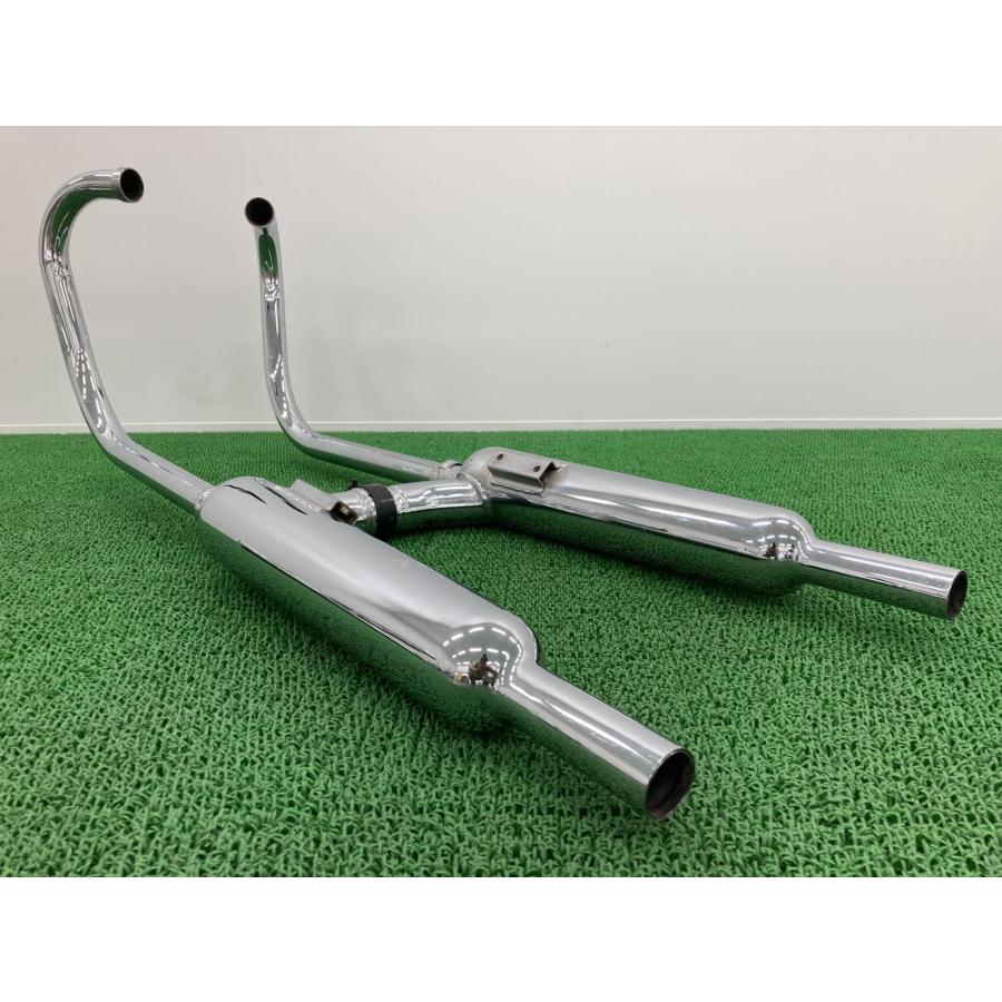 W650 純正　K395 カワサキ（Kawasaki） W650 マフラー K395 純正 中古 バイク 部品