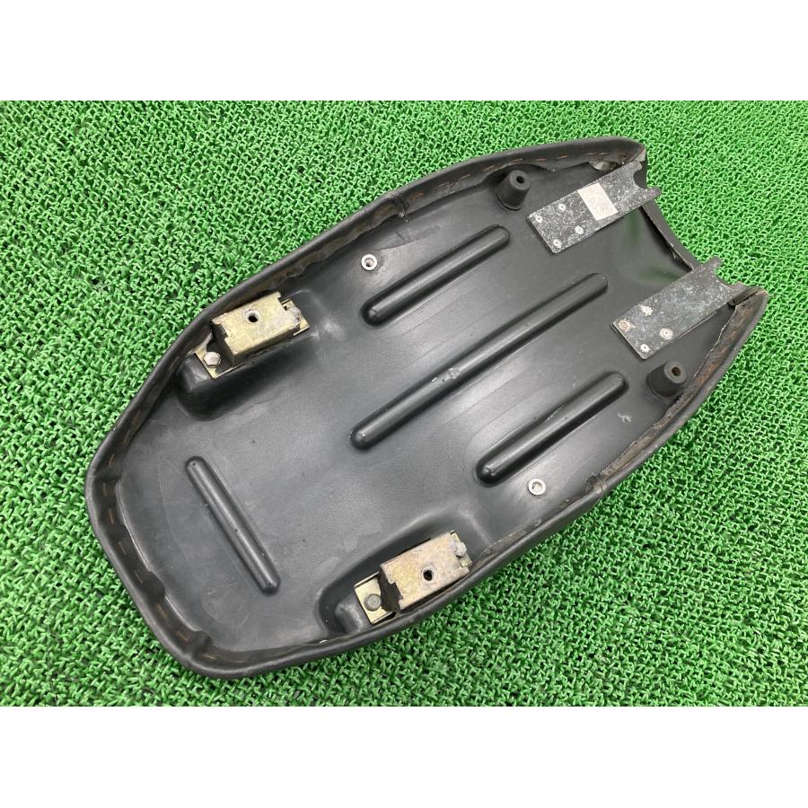 SR400 シート 社外 中古 バイク 部品 1JR RH01J フラットシート 修復
