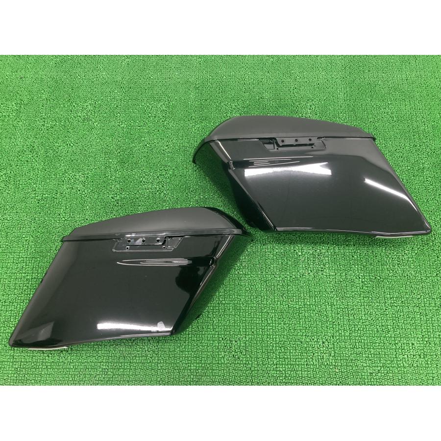 ハーレー純正 ツーリング パニアケース FLHX 左右セット 美品 ツーリング パニアケース 左右 黒 90200729/90200730 ハーレー 純正