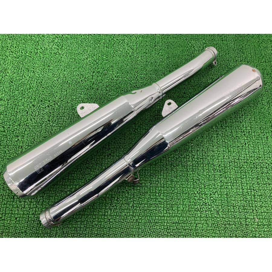 GSX1400純正マフラー スズキ（SUZUKI） GSX1400 サイレンサーマフラー 左右 42F0 純正 中古