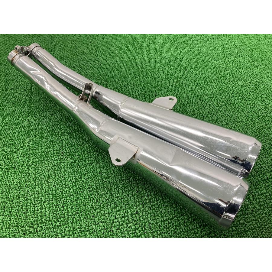 GSX1400純正マフラー スズキ（SUZUKI） GSX1400 サイレンサーマフラー 左右 42F0 純正 中古