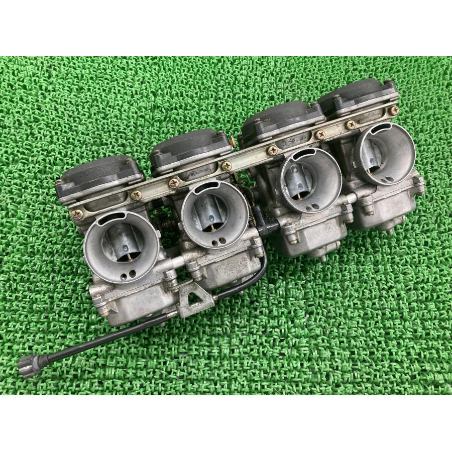 GPZ900R キャブレター V743 カワサキ 純正 バイク 部品 ZX900A 割れ欠け無し 修復素材に 部品取りに 車検 Genuine 【中古】 70 カワサキ（Kawasaki） GPZ900R キャブレター V743 純正 中古 バイク