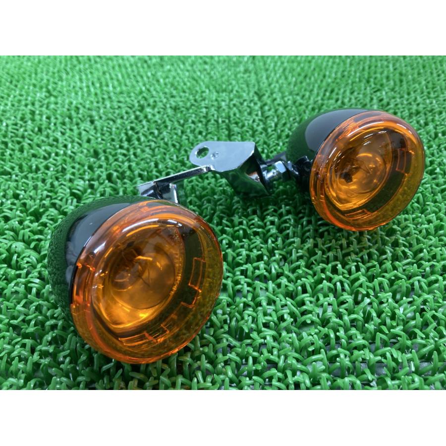 FXSB フロントウインカー 左右 ハーレー 純正 中古 バイク 部品