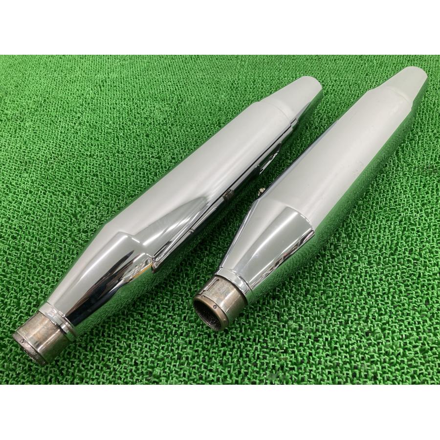 サイレンサー★ハーレー★SR★45パイ FLDE1750 サイレンサーマフラー 64900456 ハーレー 純正 中古 バイク