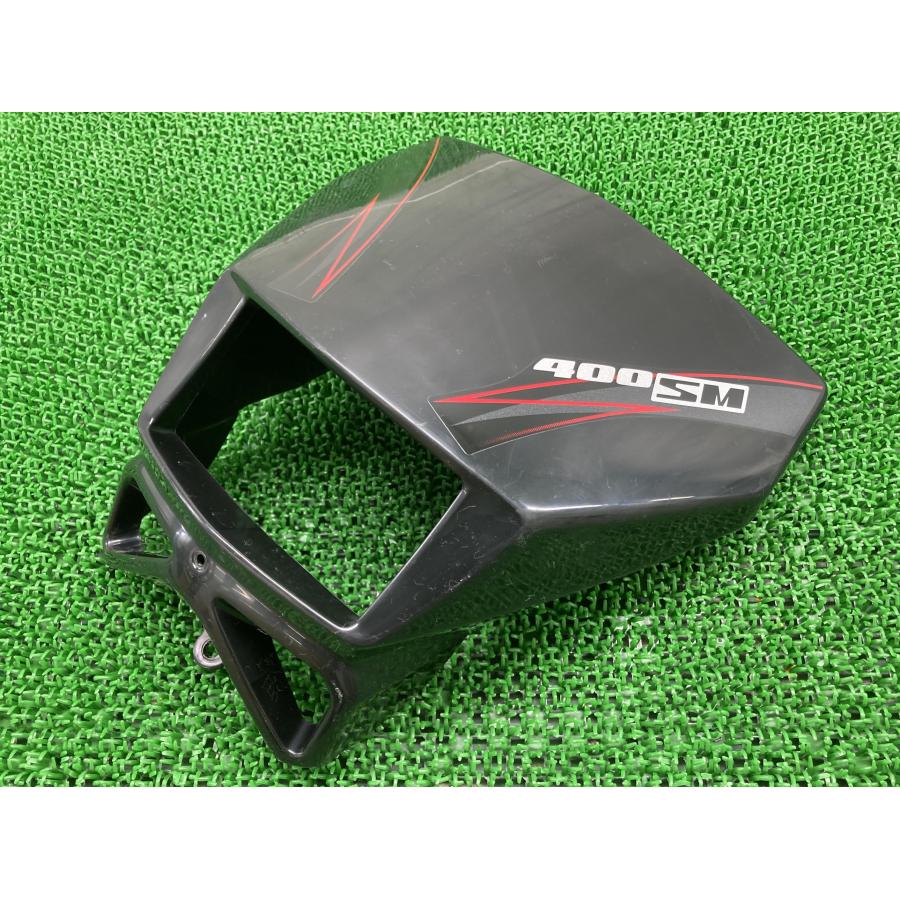 スズキ（SUZUKI） DR-Z400SM ライトカウル 黒 29F 純正 中古 バイク