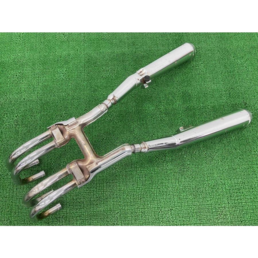 ゼファー750 マフラー K477 カワサキ 純正 中古 バイク 部品 ZR750C ZEPHYR750 後期 凹み無し 品薄 車検 Genuine wP