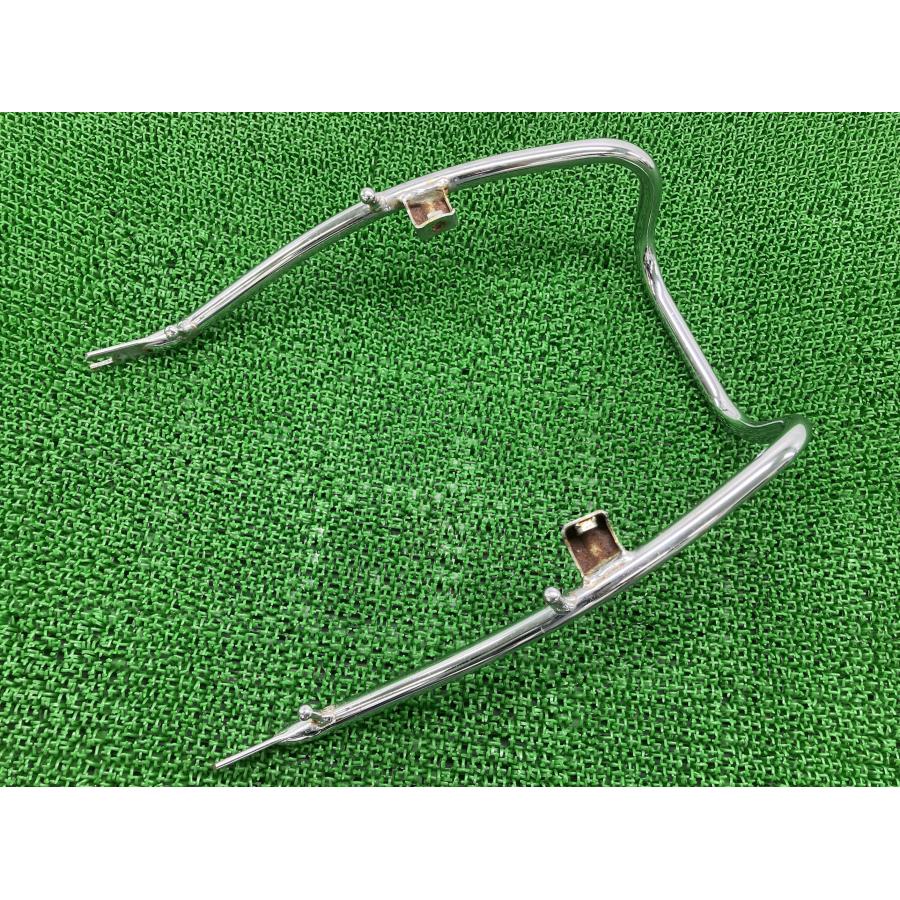 SR400 グラブバー ヤマハ 純正 中古 バイク 部品 RH01J RH03J アシストグリップ タンデムバー コンディション良好 曲がり無し 21の画像