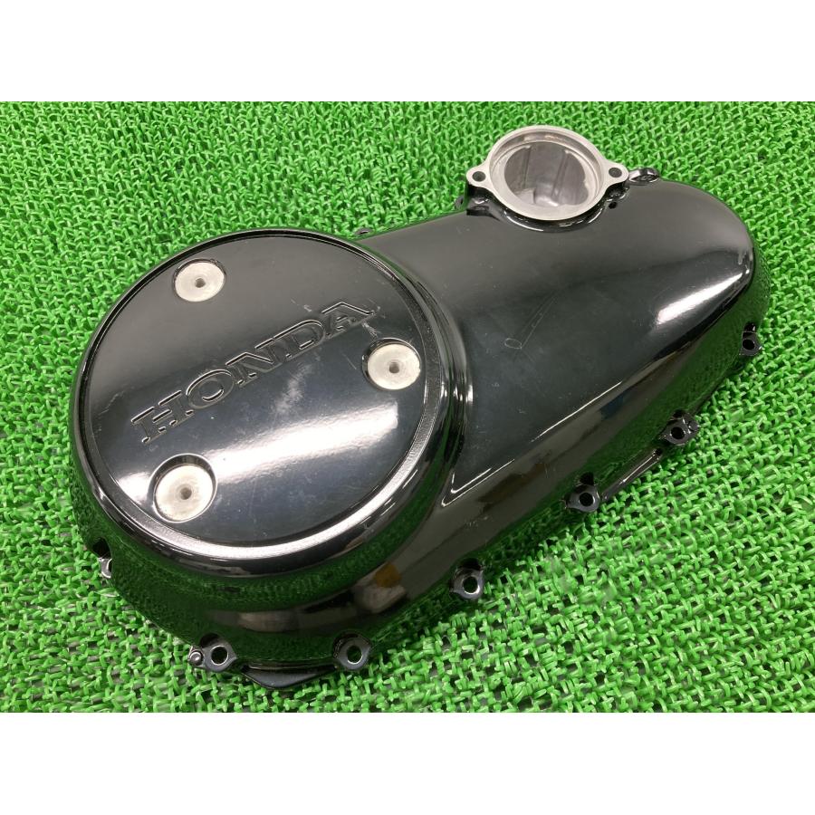GB350 エンジンカバー 右 K0Z ホンダ 純正 中古 バイク 部品 NC59 クラッチカバー コケキズ無し 品薄 希少品 車検 Genuine 82 ホンダ（HONDA） GB350 エンジンカバー 右 K0Z 純正 中古 バイク 部品