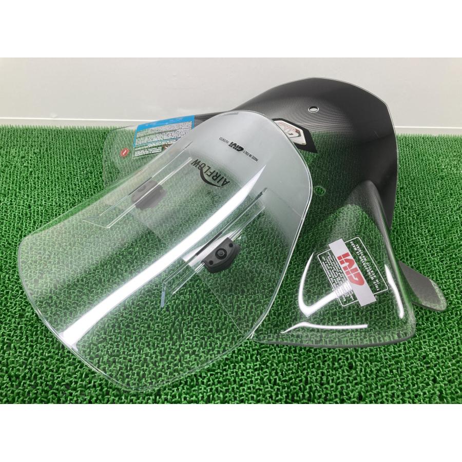 GIVI製MP3-300ie 500ie スクリーン AF5601 社外 中古 バイク 部品 ピアジオ エアフローウインドシールド 極上品 スポーツ ビジネス 36_1