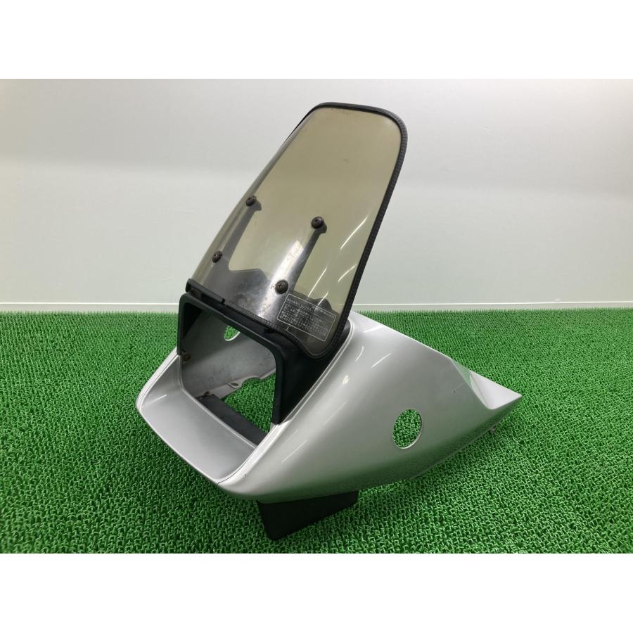 スズキ GSX250Sカタナ アッパーカウル 銀 45D0 純正 中古 バイク スズキ GSX250Sカタナ アッパーカウル 銀 45D0 純正 中古 バイク