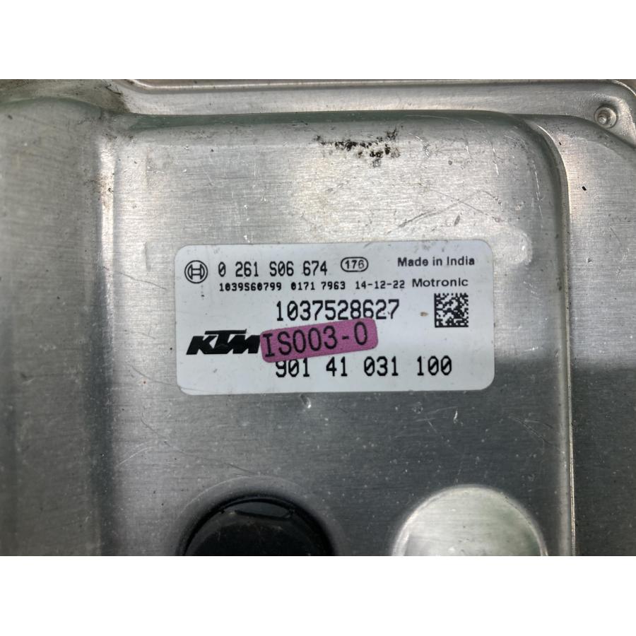 デューク ECU KTM 純正 中古 バイク 部品 90141031100 DUKE 125