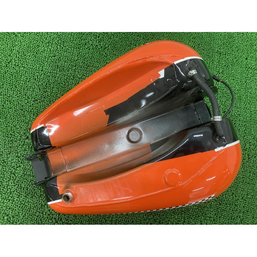 FXD タンク 橙/黒 ハーレー 純正 中古 バイク 部品 エボ FXD タンク 橙/黒 ハーレー 純正 中古 バイク 部品 エボ