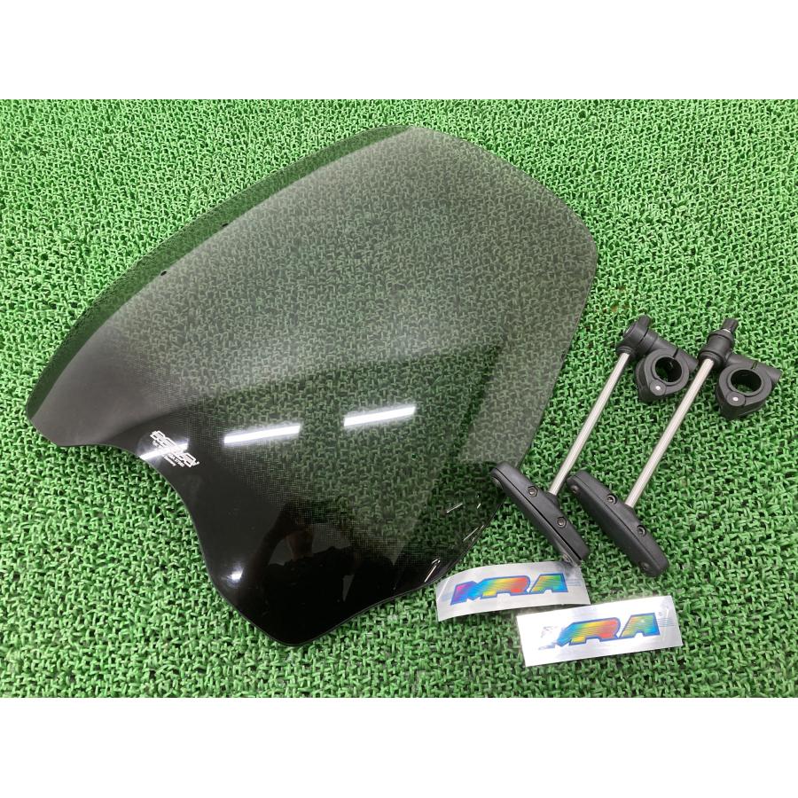 MRA製XL883 XL1200 スクリーン 社外 中古 バイク 部品 ハーレー クリア 