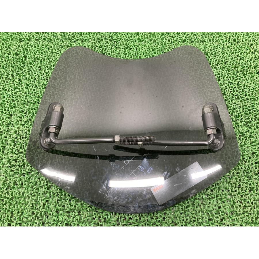 旭風防製グロム スクリーン 社外 中古 バイク 部品 JC61 AF スモーク