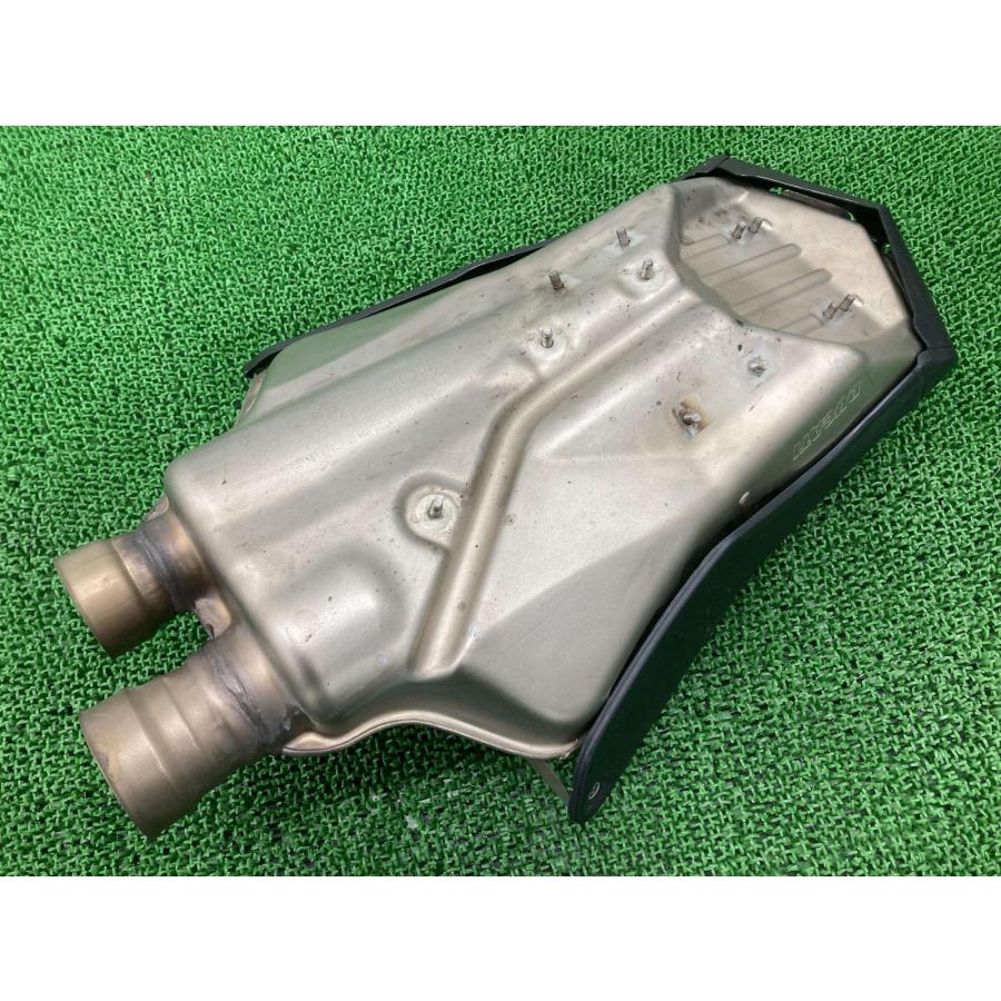 999S サイレンサーマフラー 573.1.064.3B ドゥカティ 純正 中古 バイク 部品 ヒートガード コケキズ無し 品薄 希少品 Yc DUCATI（ドゥカティ） 999S サイレンサーマフラー 573.1.064.3B 純正
