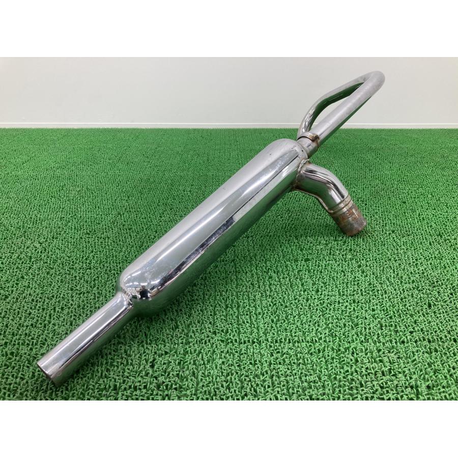 W650 マフラー 右 K395 カワサキ 純正 バイク 部品 EJ650A 独立管加工 修復素材に コケキズ無し 品薄 車検 Genuine 【中古】 1 カワサキ（Kawasaki） W650 マフラー 右 K395 純正 中古 バイク 部品