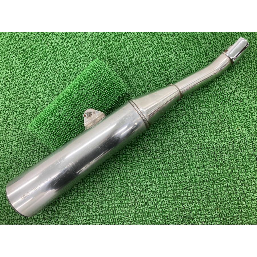 GSX400インパルス マフラー 23E0 スズキ 純正 バイク 部品 GK79A 機能的問題なし 品薄 希少品 車検 Genuine 【中古】 63 スズキ（SUZUKI） GSX400インパルス サイレンサーマフラー 23E0 純正