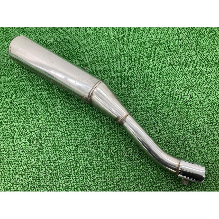 GSX400インパルス サイレンサーマフラー 23E2 スズキ 純正 バイク 部品 GK79A IMPULSE カスタム素材に コケキズ無し 品薄 【中古】 14 スズキ（SUZUKI） GSX400インパルス サイレンサーマフラー 23E0 純正