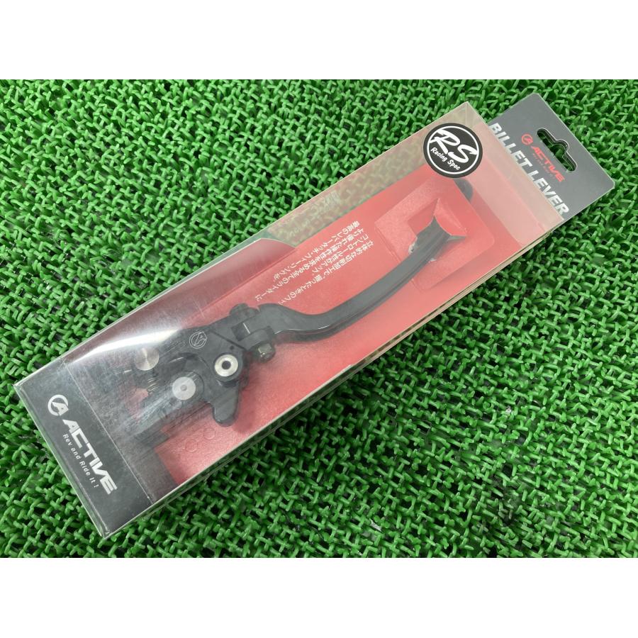 アクティブ製CBR250RR レバー 黒 社外 新品 MC51 ビレットレバー ブレーキレバー RS2タイプ スタンダートサイズ 未使用品 10 アクティブ製CBR250RR レバー 黒 社外 新品 バイク 部品 MC51 ブレーキ
